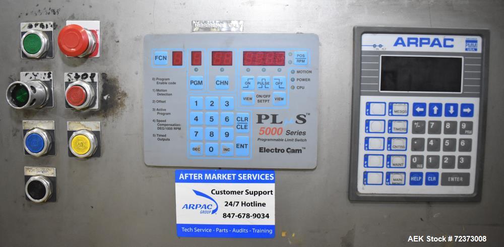 Used Arpac DPM Intermittent Motion Wrap-Around Case/Tray Packer